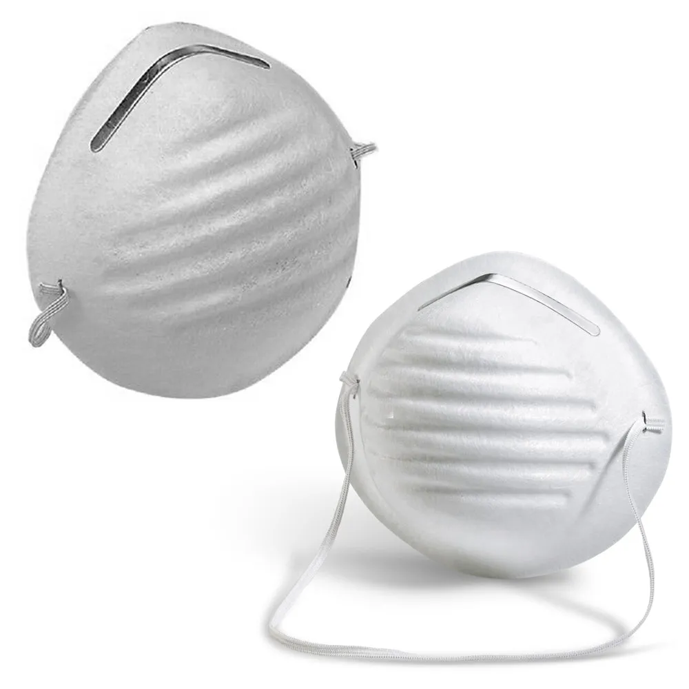 20 PCS Disposable Medical Industry Dust Proof Mouth Cover Face Mask Valve Filter