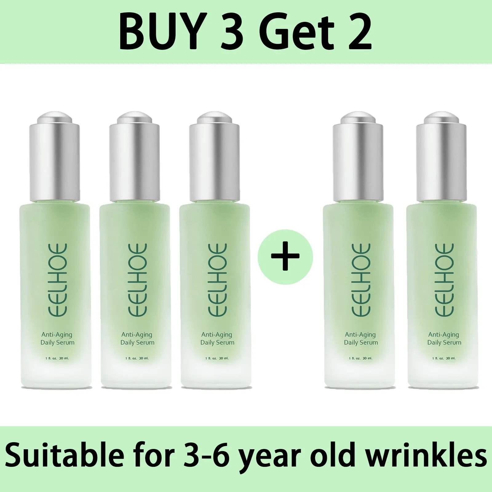 Anti-Aging Serum Collagen Firming Facial Oil To Remove Wrinkles Fine Lines Dark Spots Moisturizing And Whitening