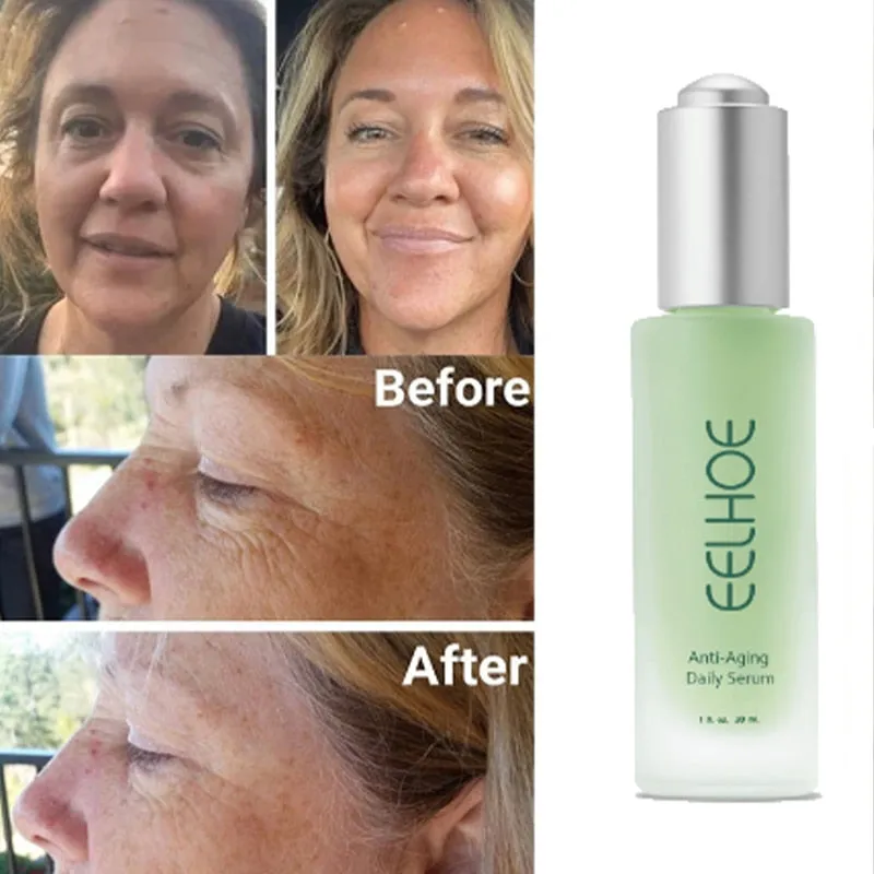 Anti-Aging Serum Collagen Firming Facial Oil To Remove Wrinkles Fine Lines Dark Spots Moisturizing And Whitening