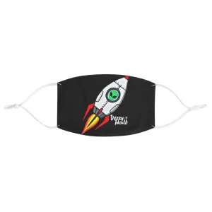 Blast Off Big Head - Face Mask