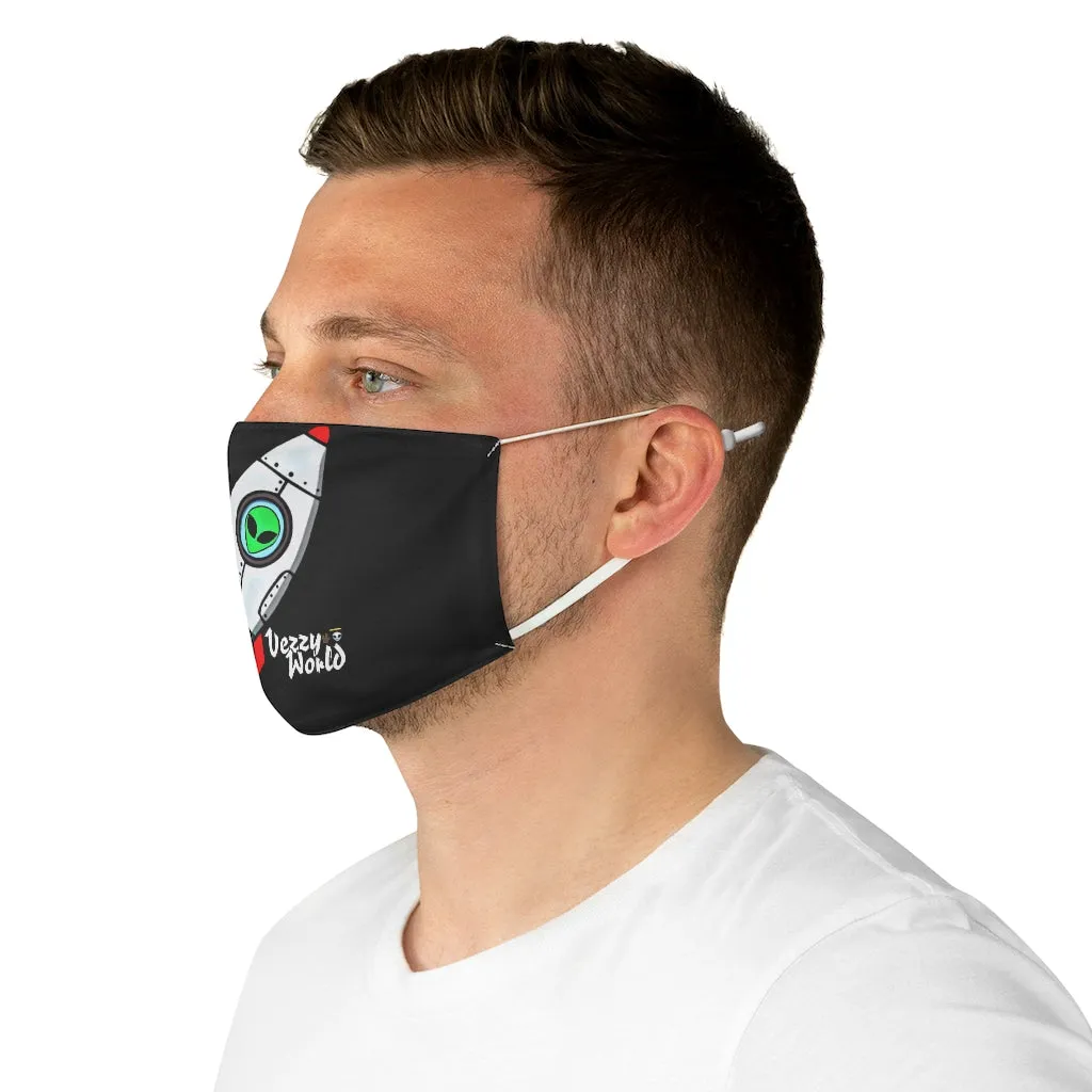 Blast Off Big Head - Face Mask