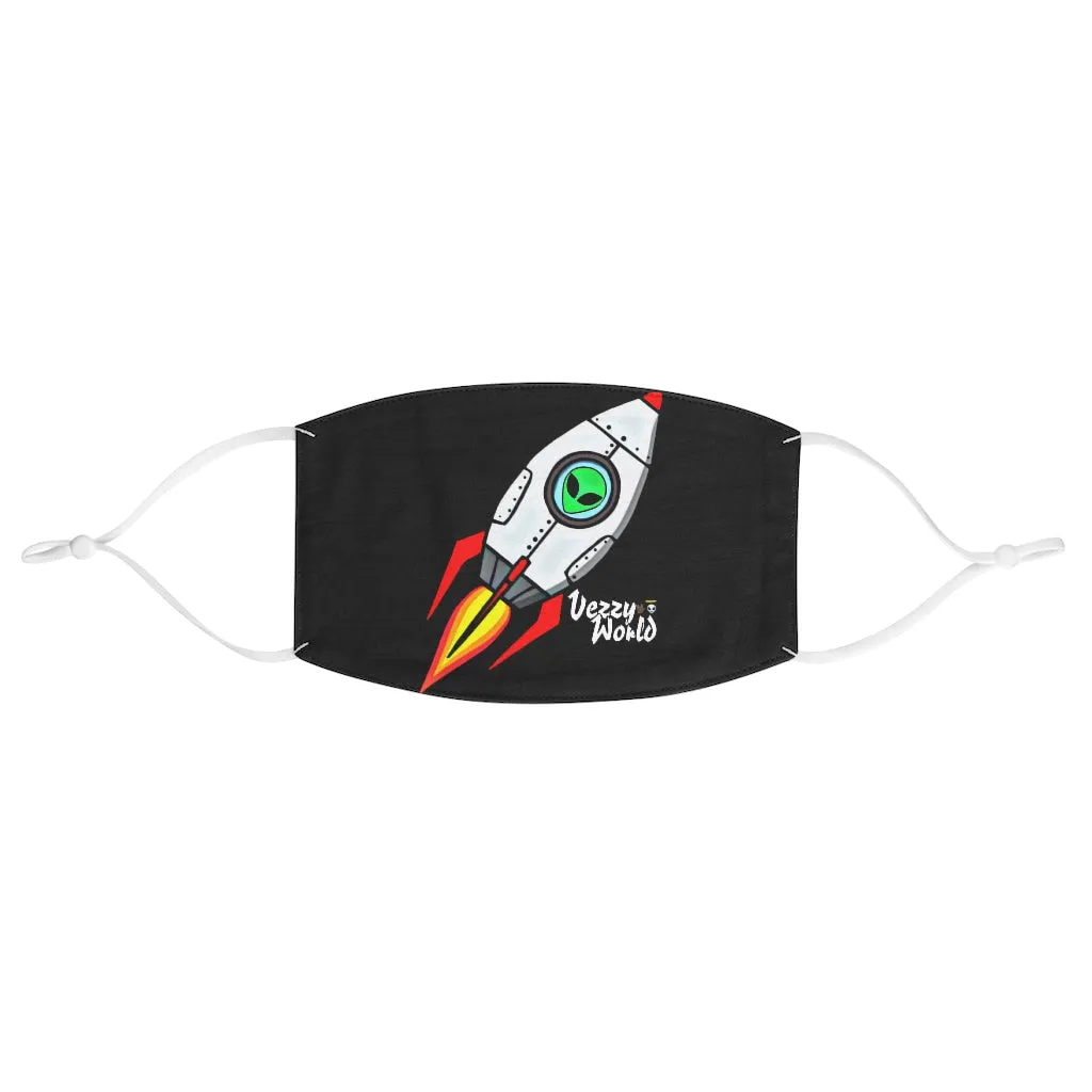 Blast Off Big Head - Face Mask
