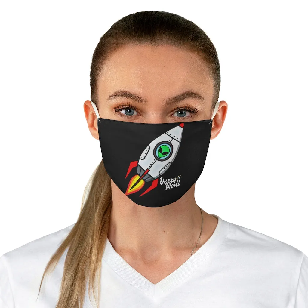 Blast Off Big Head - Face Mask