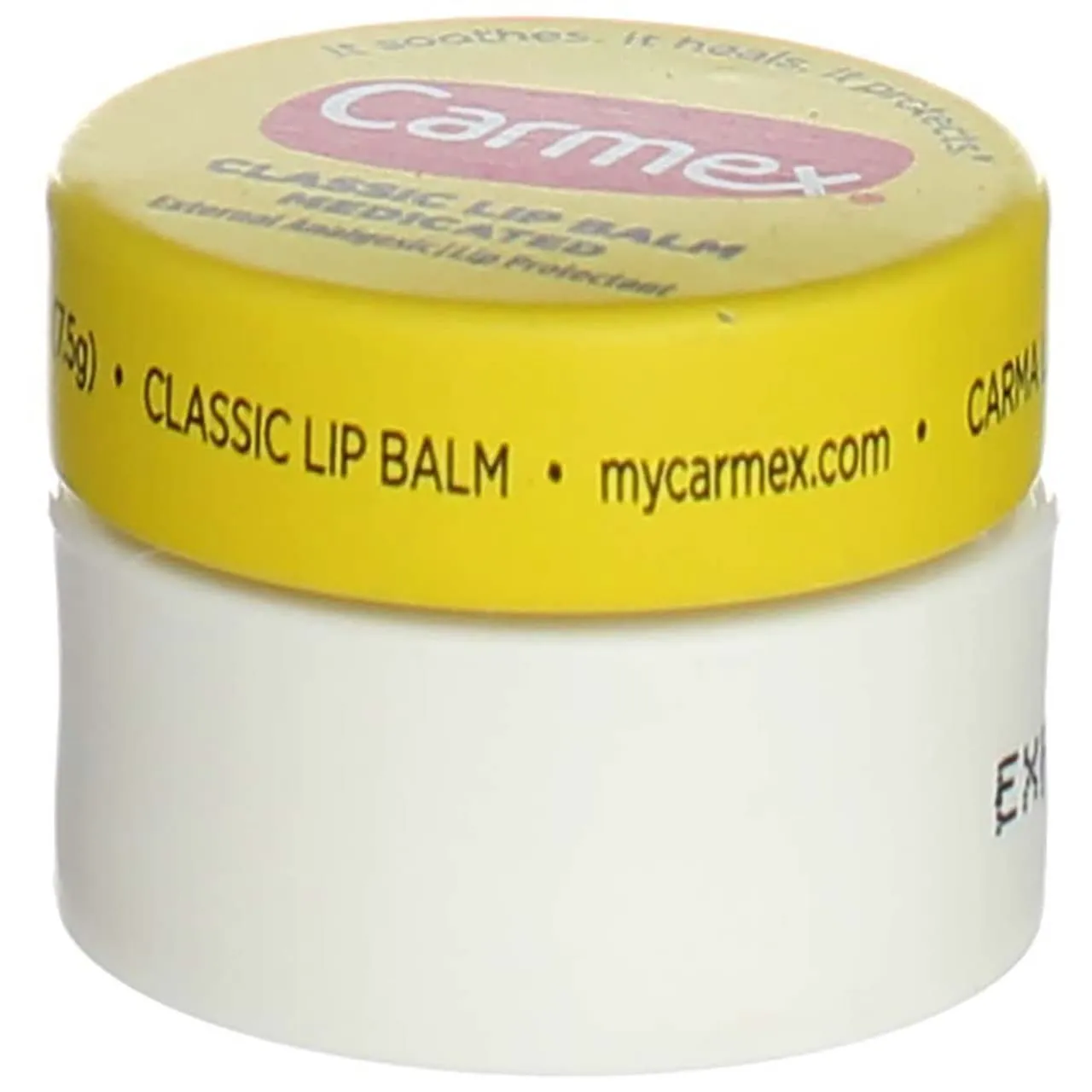 Carmex Classic Lip Balm Medicated 0.25 oz (Packs of 4)