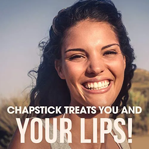ChapStick Moisturizer Cool Mint Lip Balm Tubes - 0.15 Oz (Pack of 3)