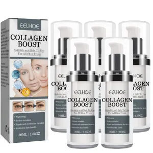 EELHOE Women Collagen Boost Anti-Aging Serum Collagen Booster for Face with Hyaluronic Acid Unisex Collagen Facial Cream