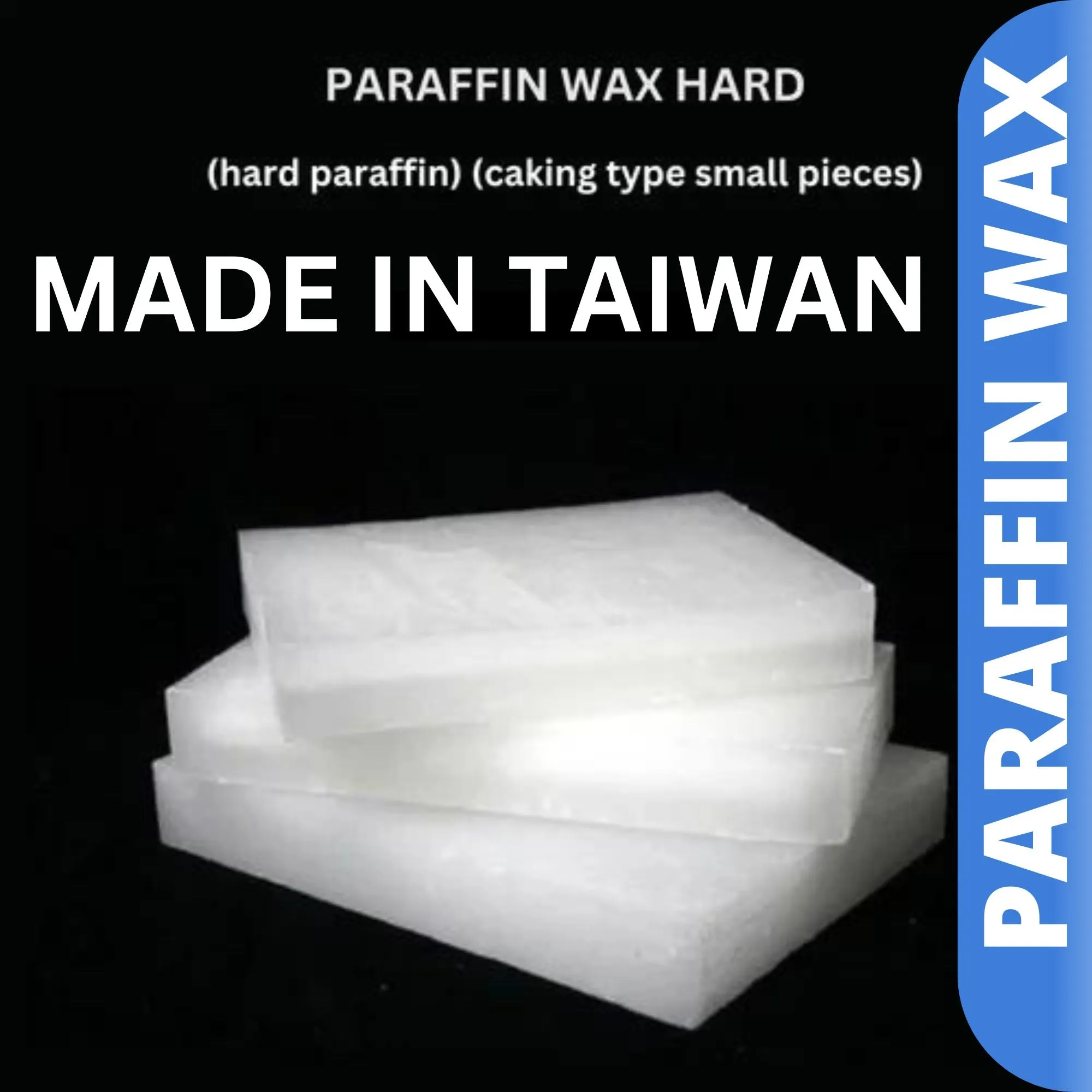 fully refined Paraffin Wax hard made in taiwan 500gram/1000 gram