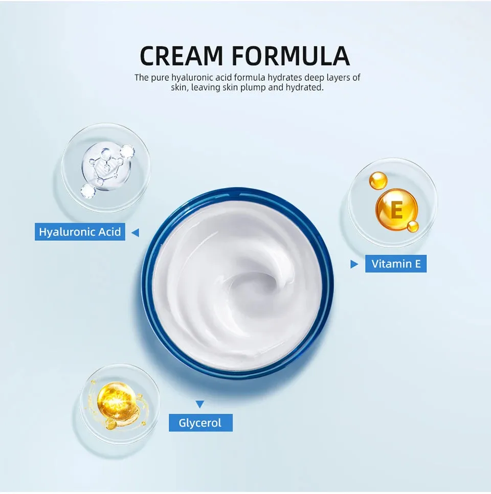 Hydro Boost Face Moisturizer with Hyaluronic Acid for Dry Skin Oil-Free and Non-Comedogenic Water Gel Face Lotion