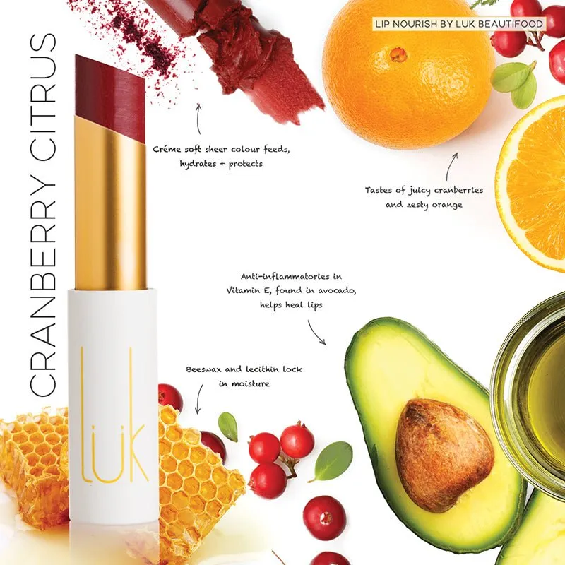 Lip Nourish in Cranberry Citrus