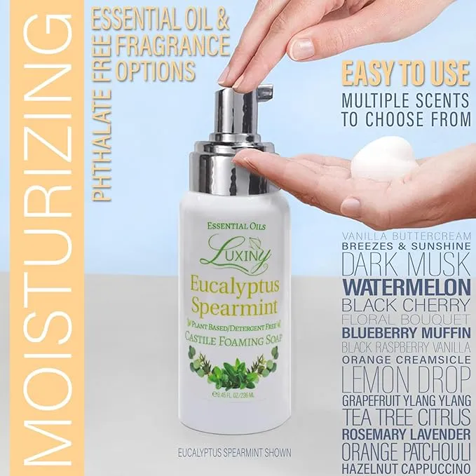 Luxiny Products Eucalyptus Spearmint Hand Foaming Soap