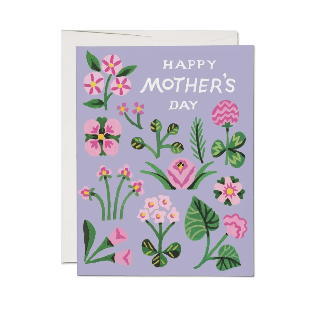 Pink Blooms Mother's Day Card