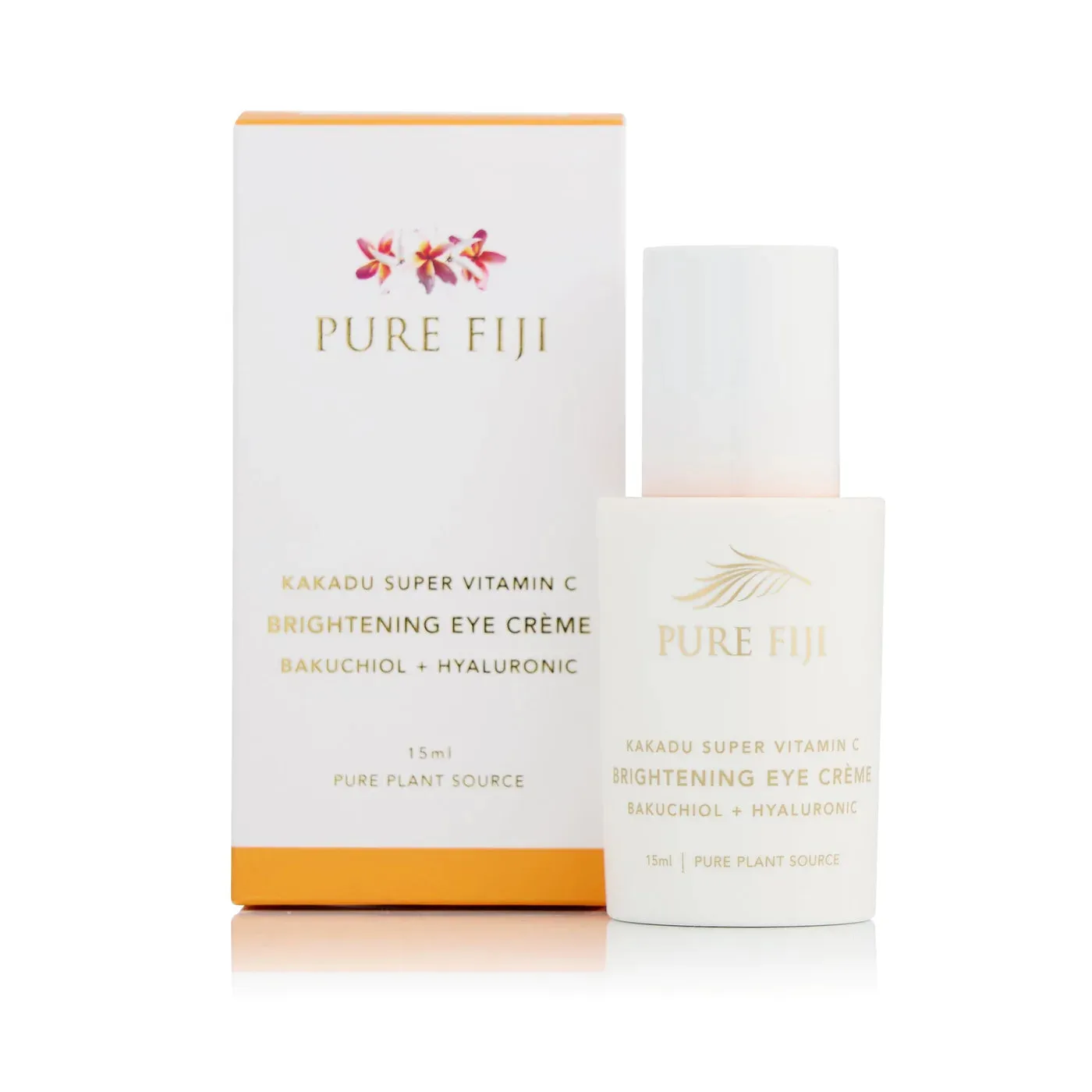 Pure Fiji Kakadu Super Vitamin C Brightening Eye Creme with Bakuchiol & Hyaluronic 0.5oz 15ml