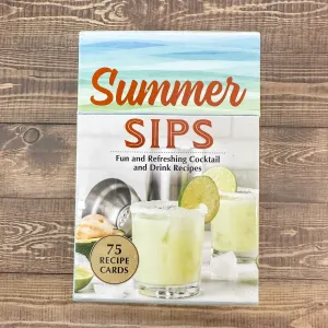 Summer Sips: Fun and Refreshing Cocktail and Drink Recipes (Seasonal Cocktail Recipes Card Set)