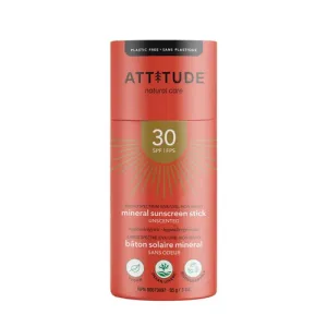 Sunscreen Stick SPF 30 Unscented 3 Oz By Attitude