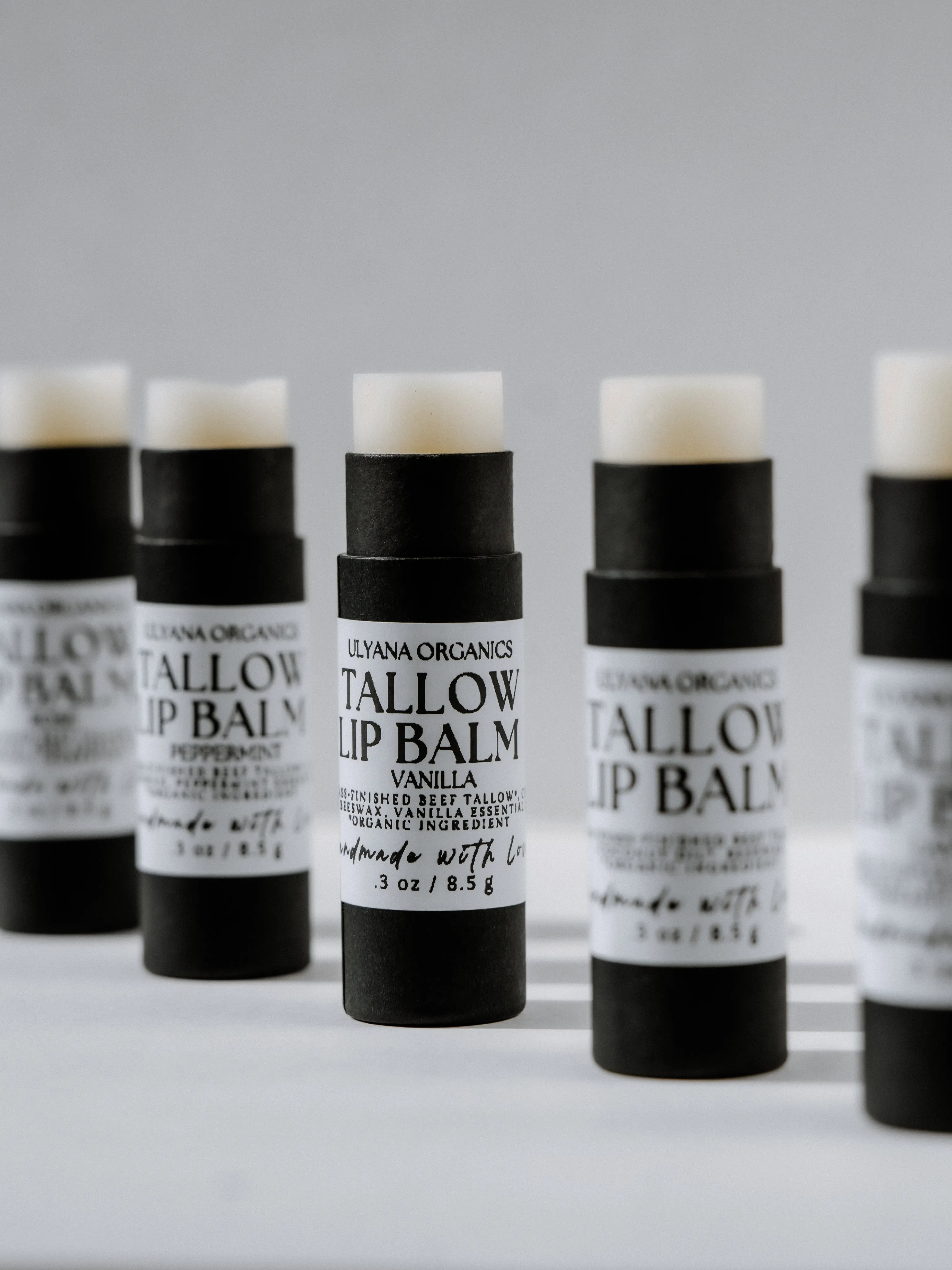 Tallow Lip Balms