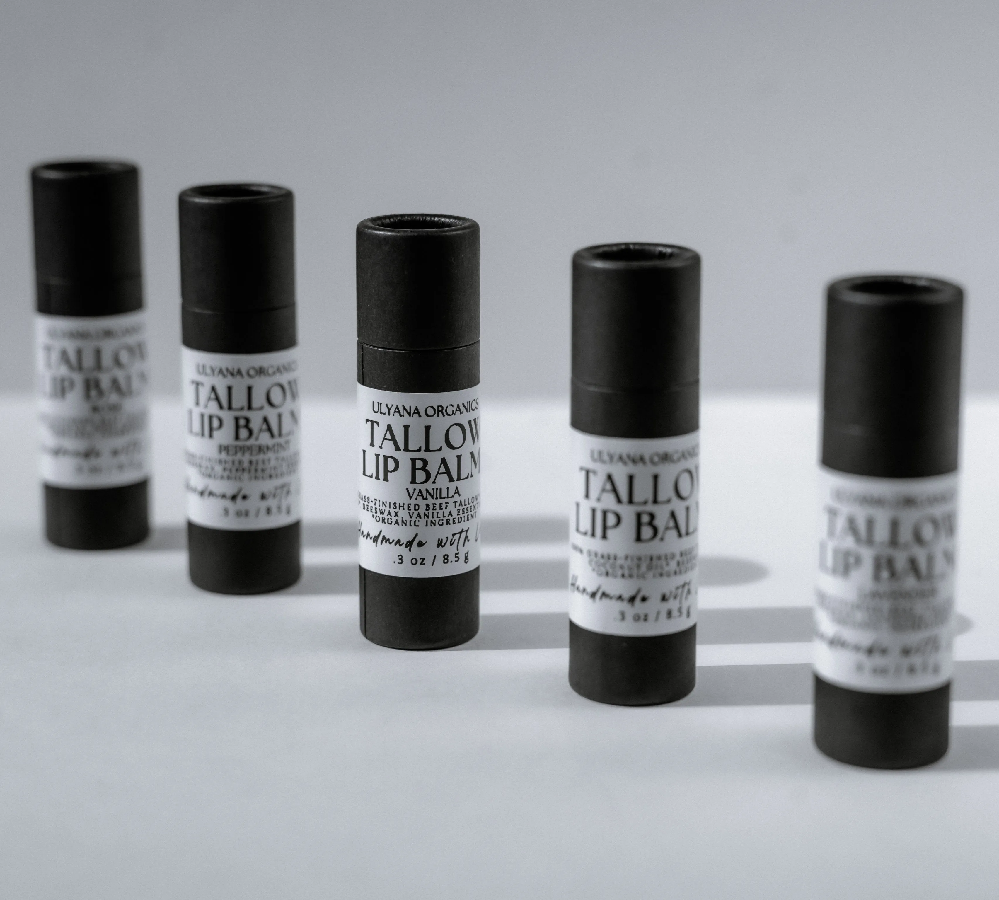 Tallow Lip Balms