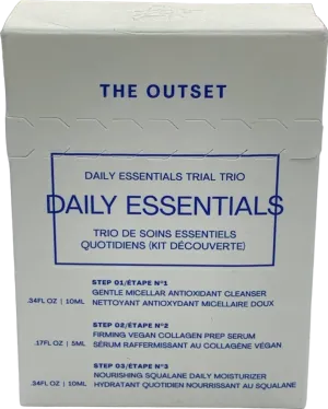 The Outset Daily Essentials Trial Trio 10ml